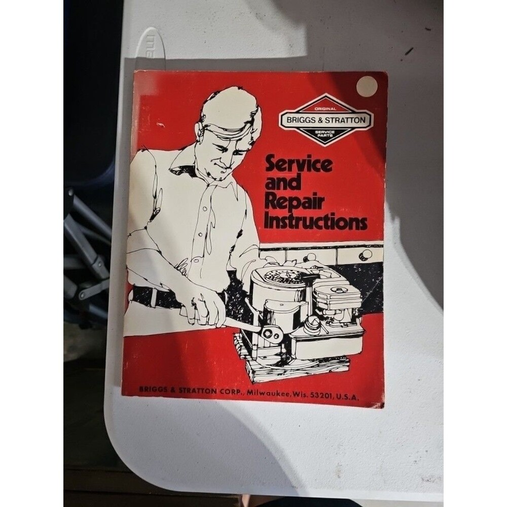 Briggs & Stratton Service and Repair Instructions Manual 270962 3/84